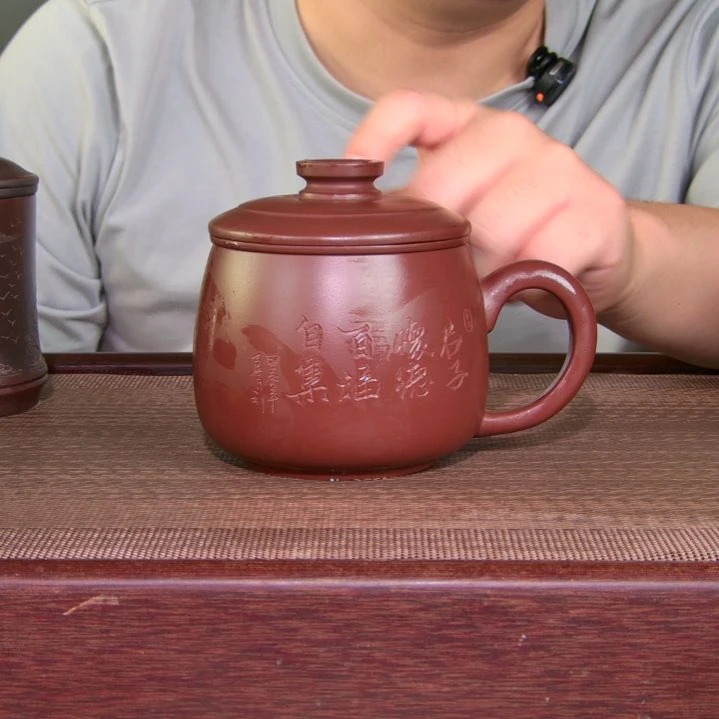 茶杯紫砂高货放漏