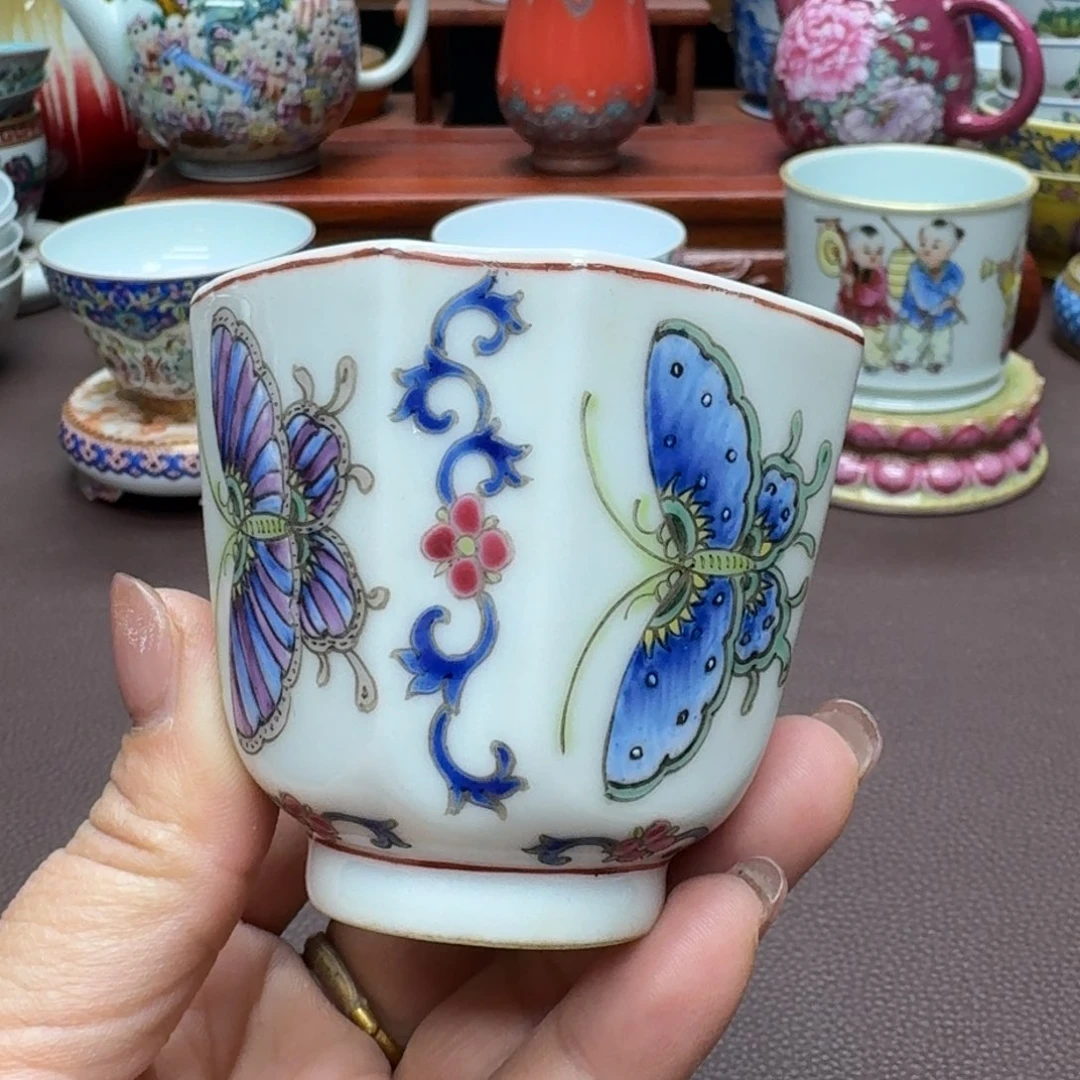 瓷片景德镇仿古手工制作精品展示