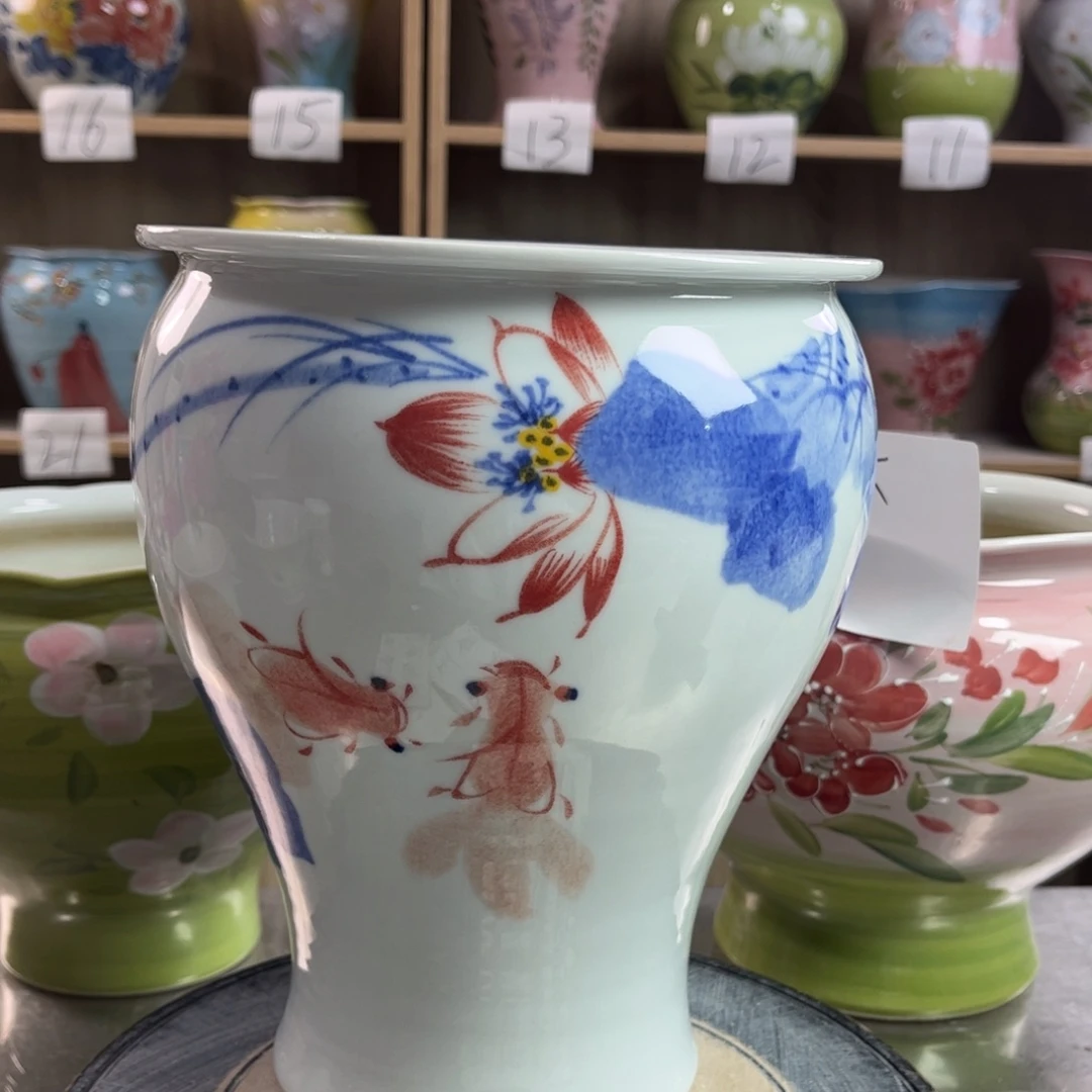 景德镇陶瓷花盆花盆