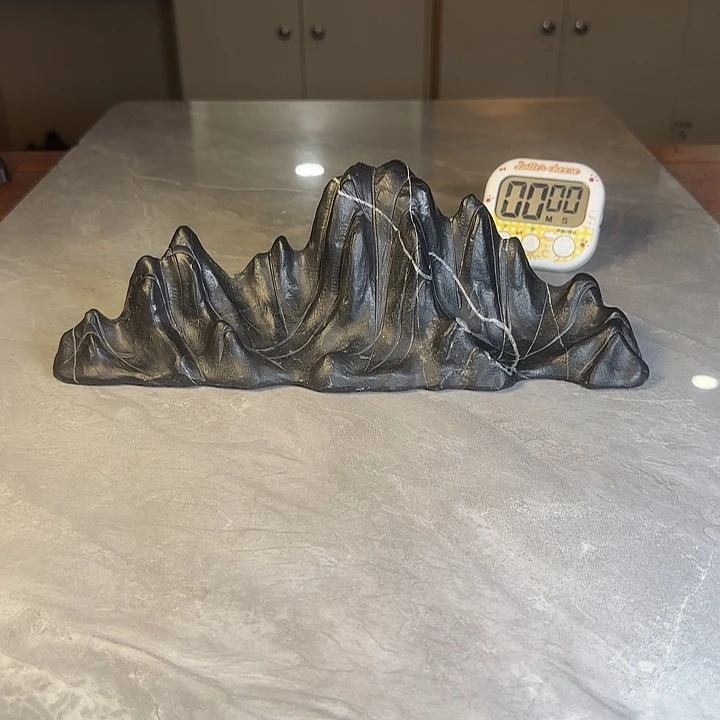 天***淡奇石茶宠鱼缸文房摆件