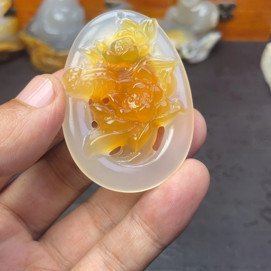 未镶嵌摆件玛瑙/玉髓寒*