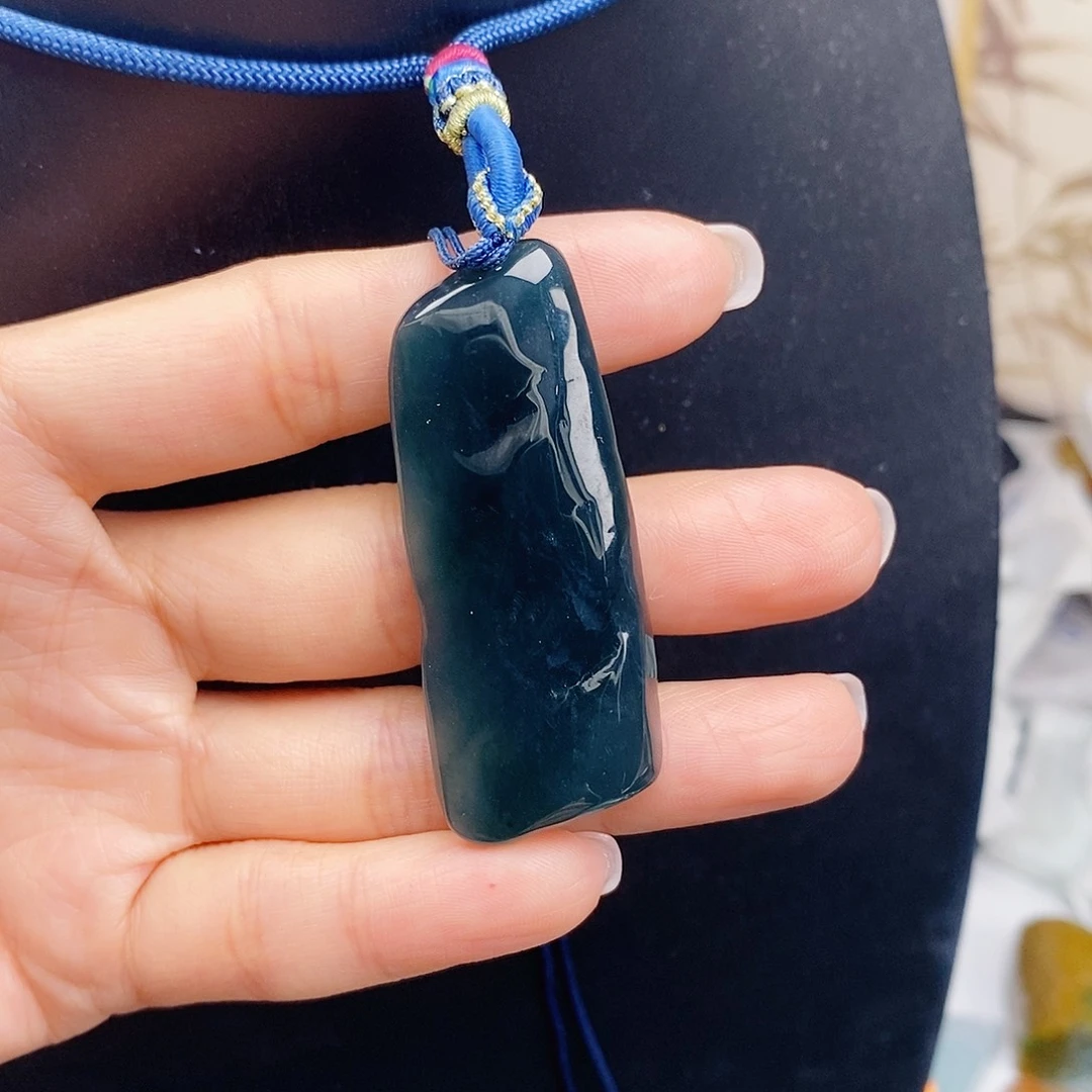 E***深翡翠未镶嵌吊坠(不含链)