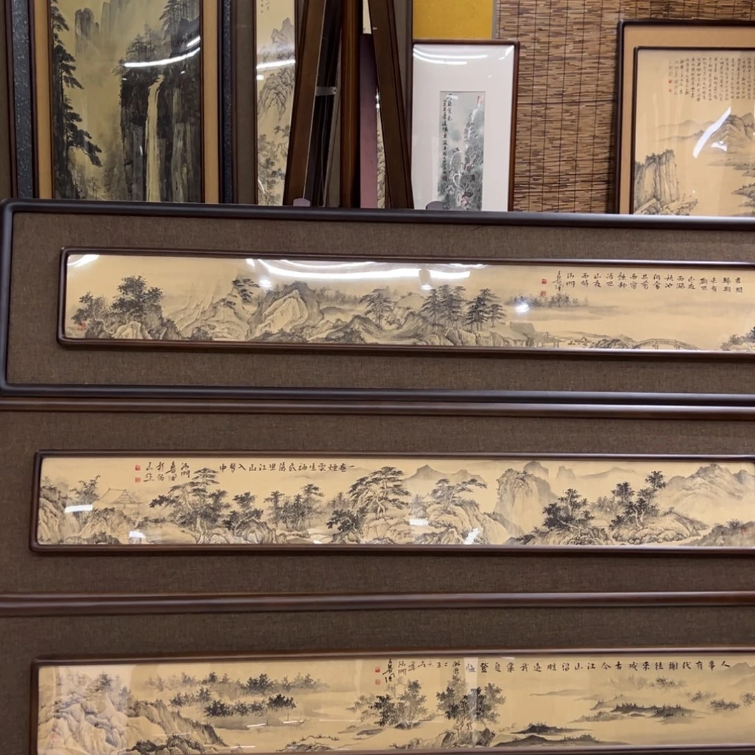 公***子国画亲笔手绘作品