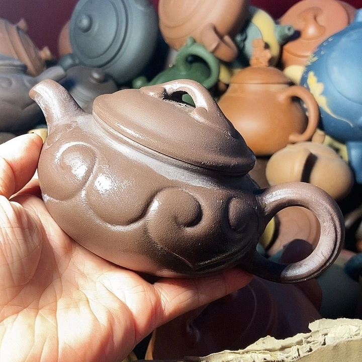 全手工制作宜兴紫砂茶壶