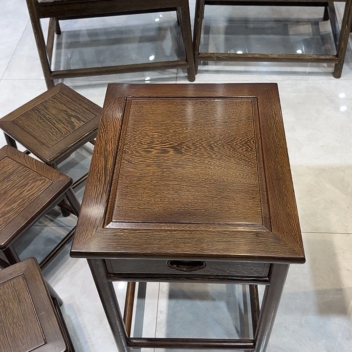 鸡翅木类茶几小平几