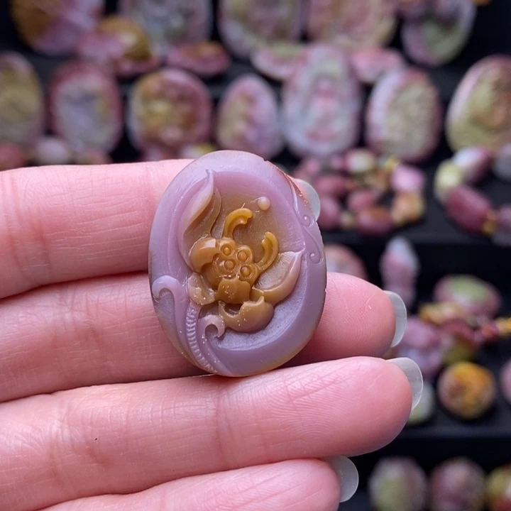 玛瑙/玉髓吊坠未镶嵌12