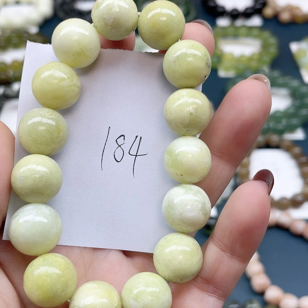 未镶嵌蛇纹石玉手串