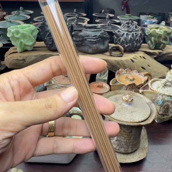 天然老山檀手搓线香10g