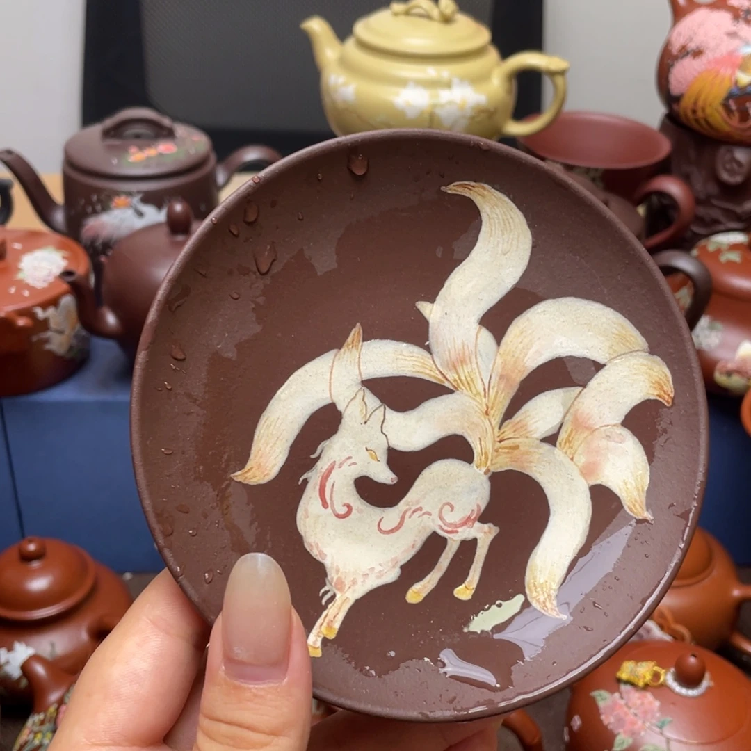 茶杯紫砂紫砂主人杯12cm