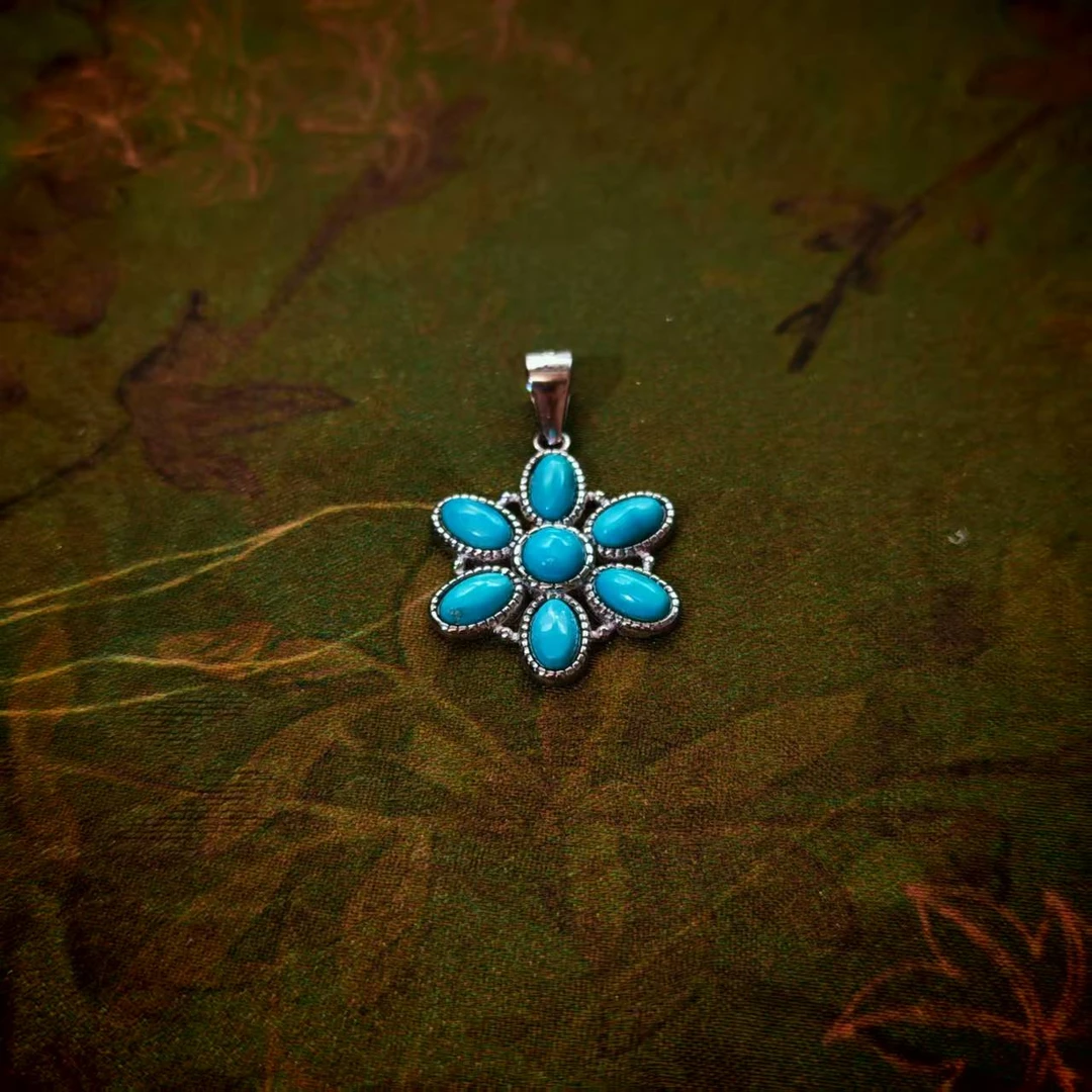 【珺笙珠宝】绿松石时尚精品吊坠S1502157036