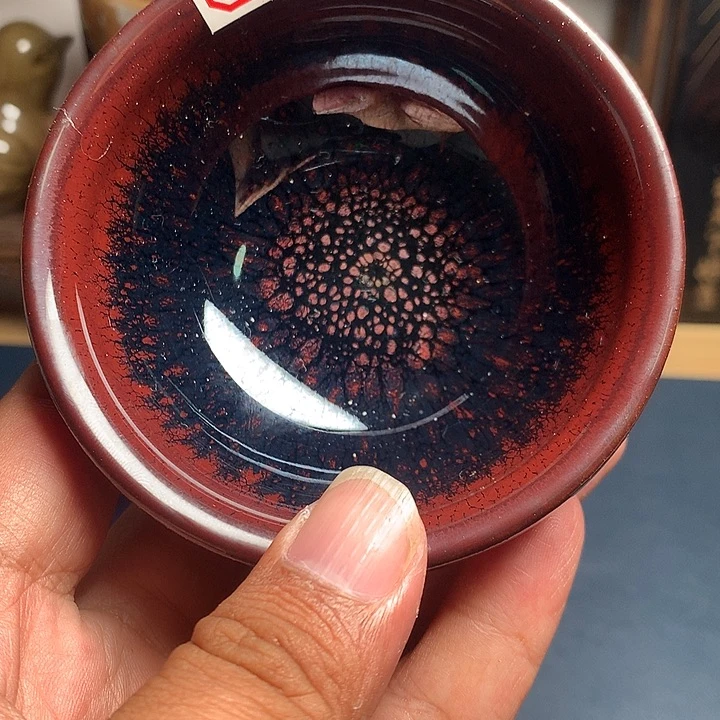茶盏建窑建盏主人杯微暇112