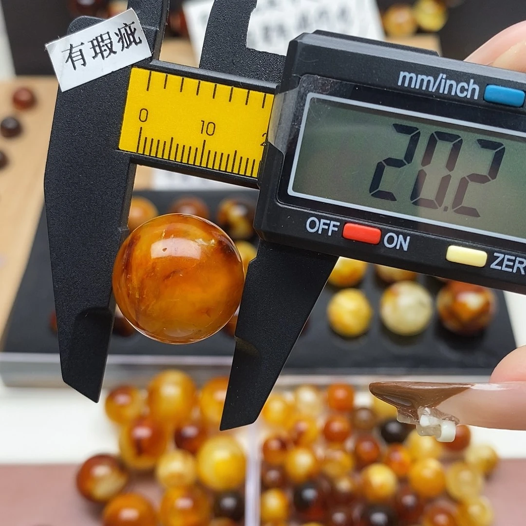 裸石虫珀未镶嵌蜜蜡855
