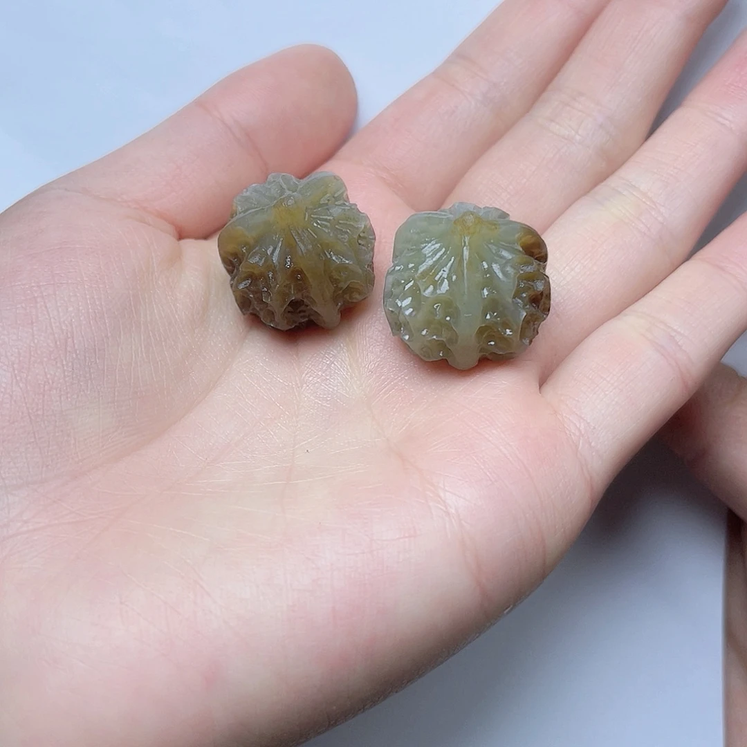 和田玉手把。k k未镶嵌