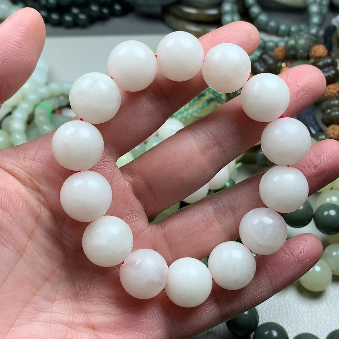 和田玉手链未镶嵌