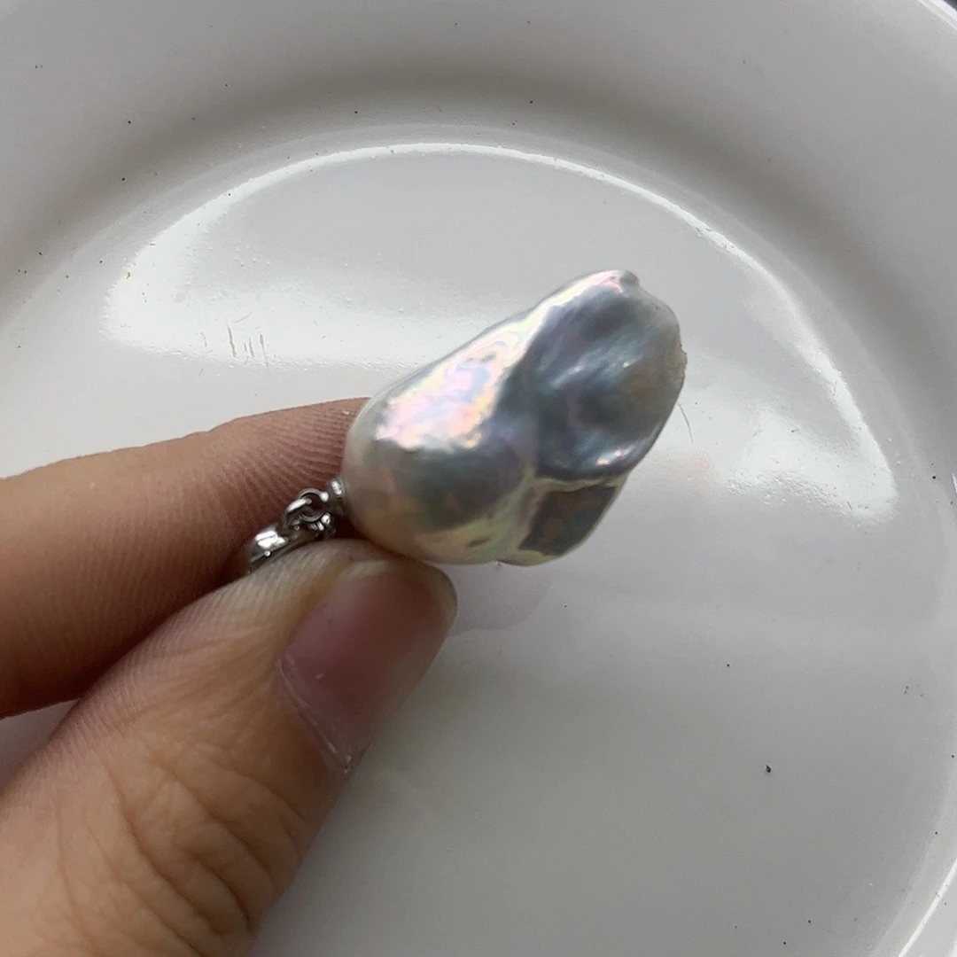 淡水珍珠钛钢颈饰