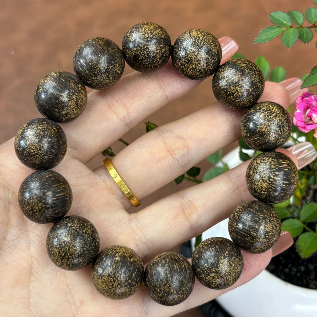 【乐壹木作】树心油龙脊背1.6单圈手串【088】