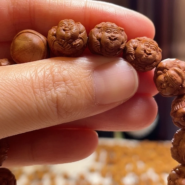 手串/手链橄榄核龙纹桃核