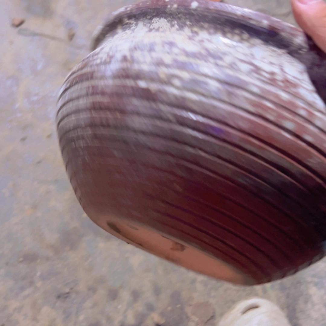 紫砂花盆高度13口径25