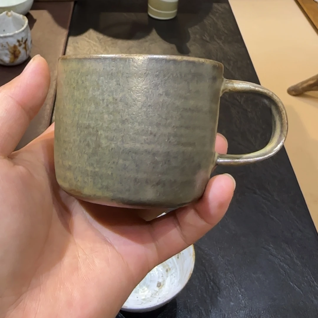 手作柴烧咖啡杯马克杯