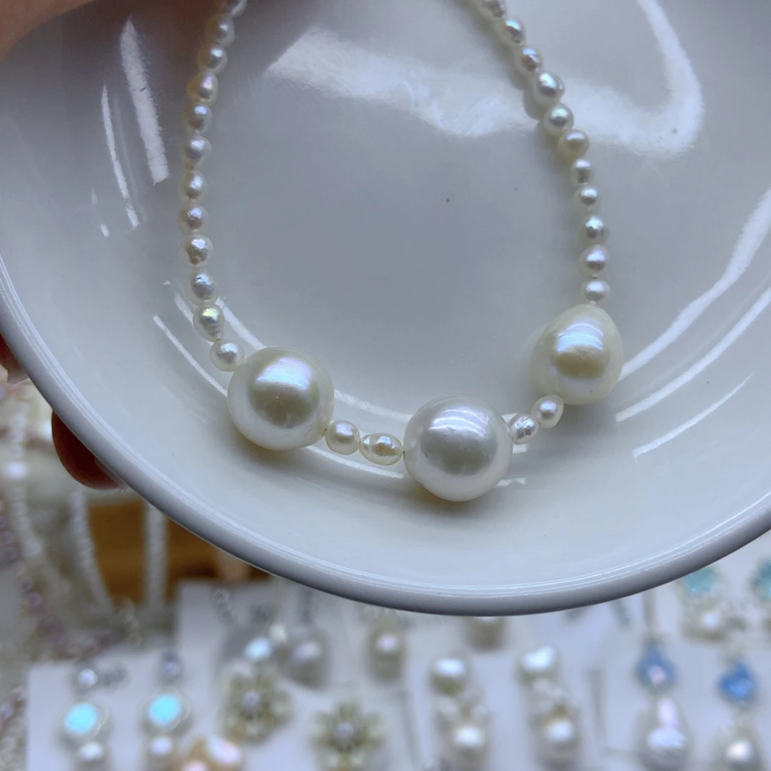 耳饰未镶嵌淡水珍珠