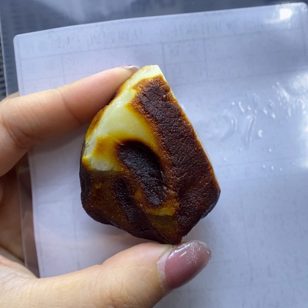未镶嵌定制蜜蜡郎
