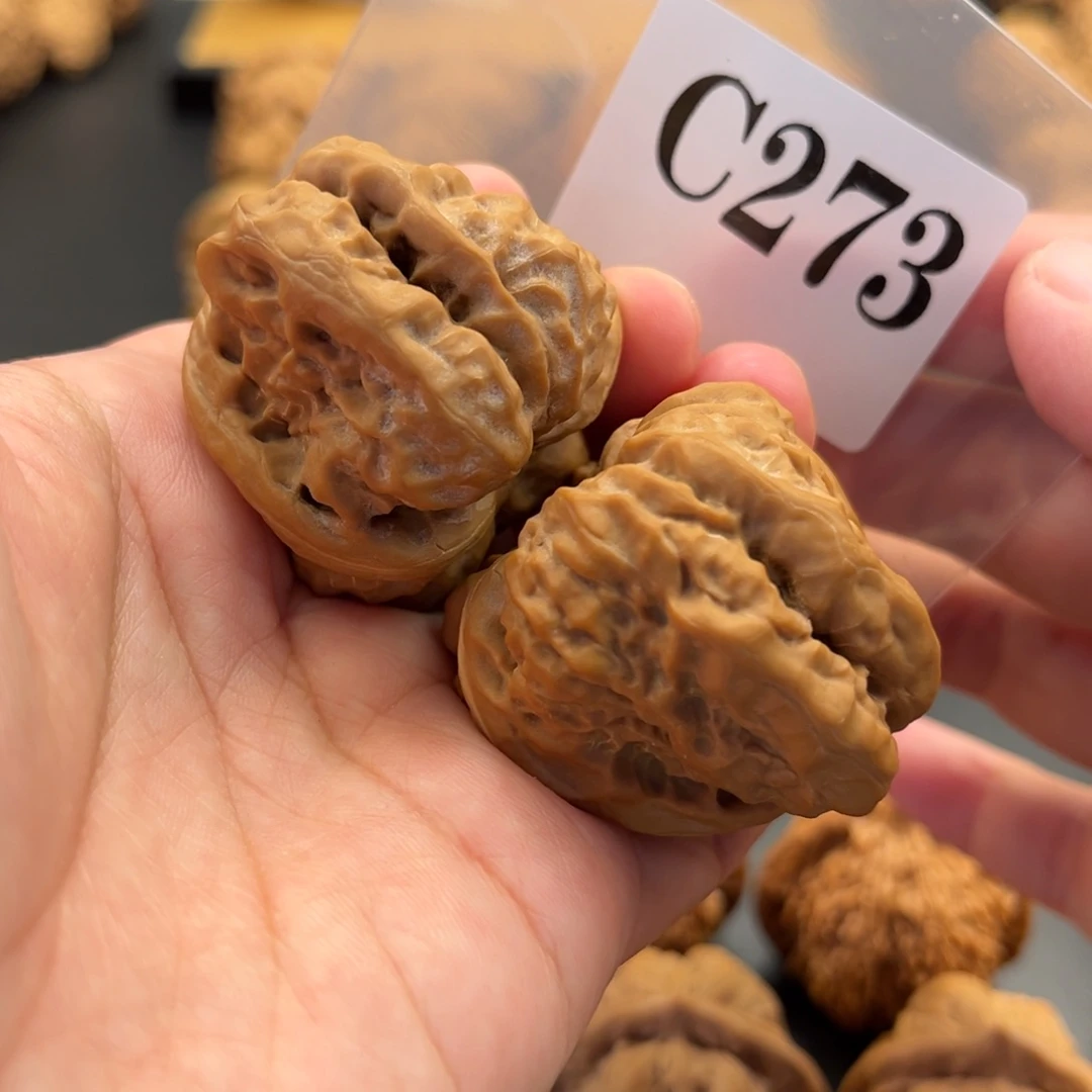 呐***兜把件文玩核桃蛙蛙精品40肚43