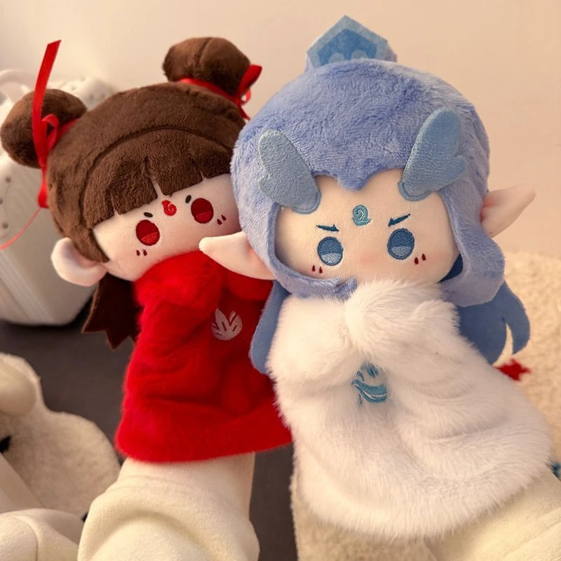 哪吒手偶敖丙玩偶毛绒玩具布娃娃生日毛绒玩具可爱送人儿童礼物
