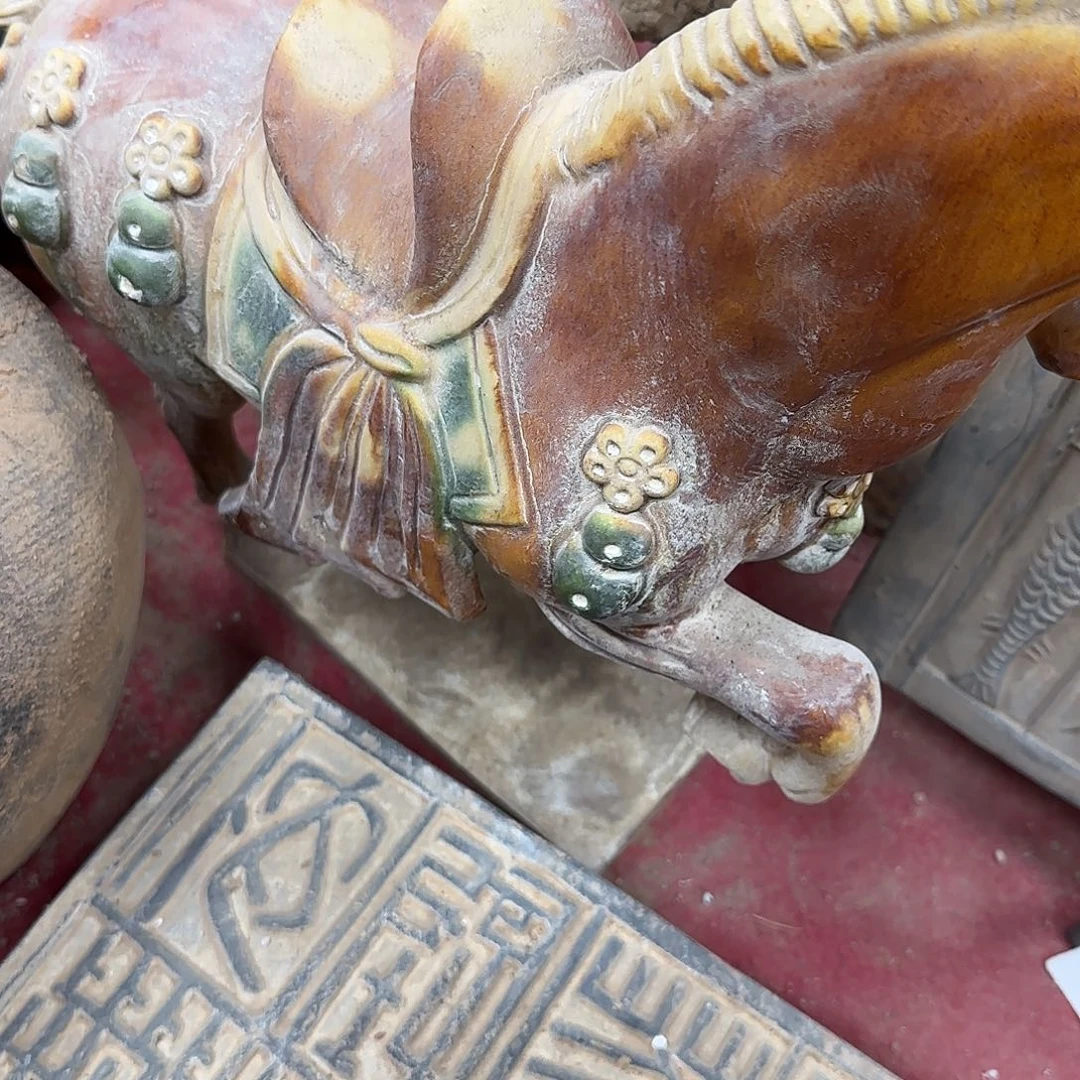 新***人摆件陶文房四宝精品摆件