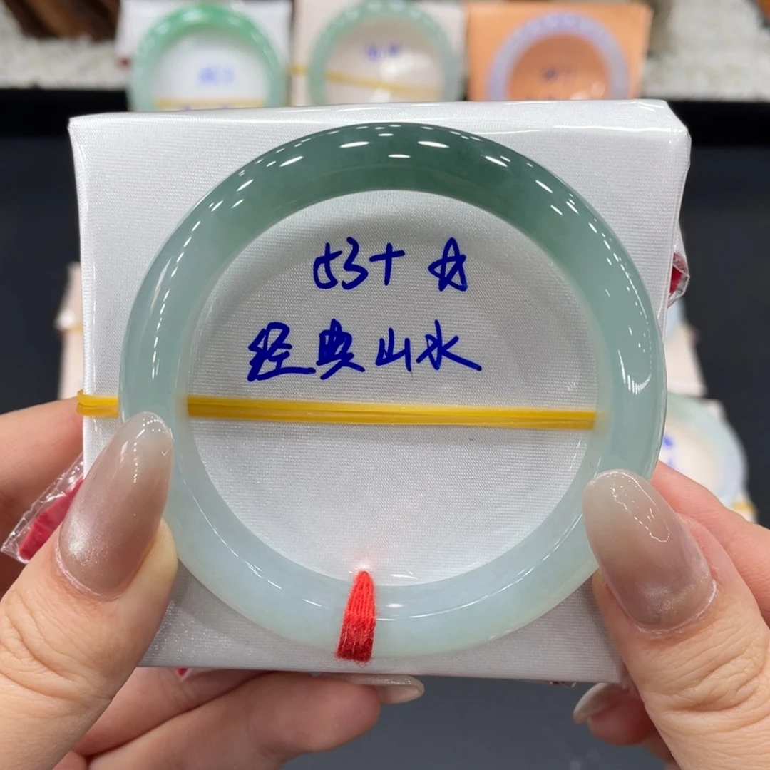 未镶嵌手镯翡翠缅甸天然翡翠手镯