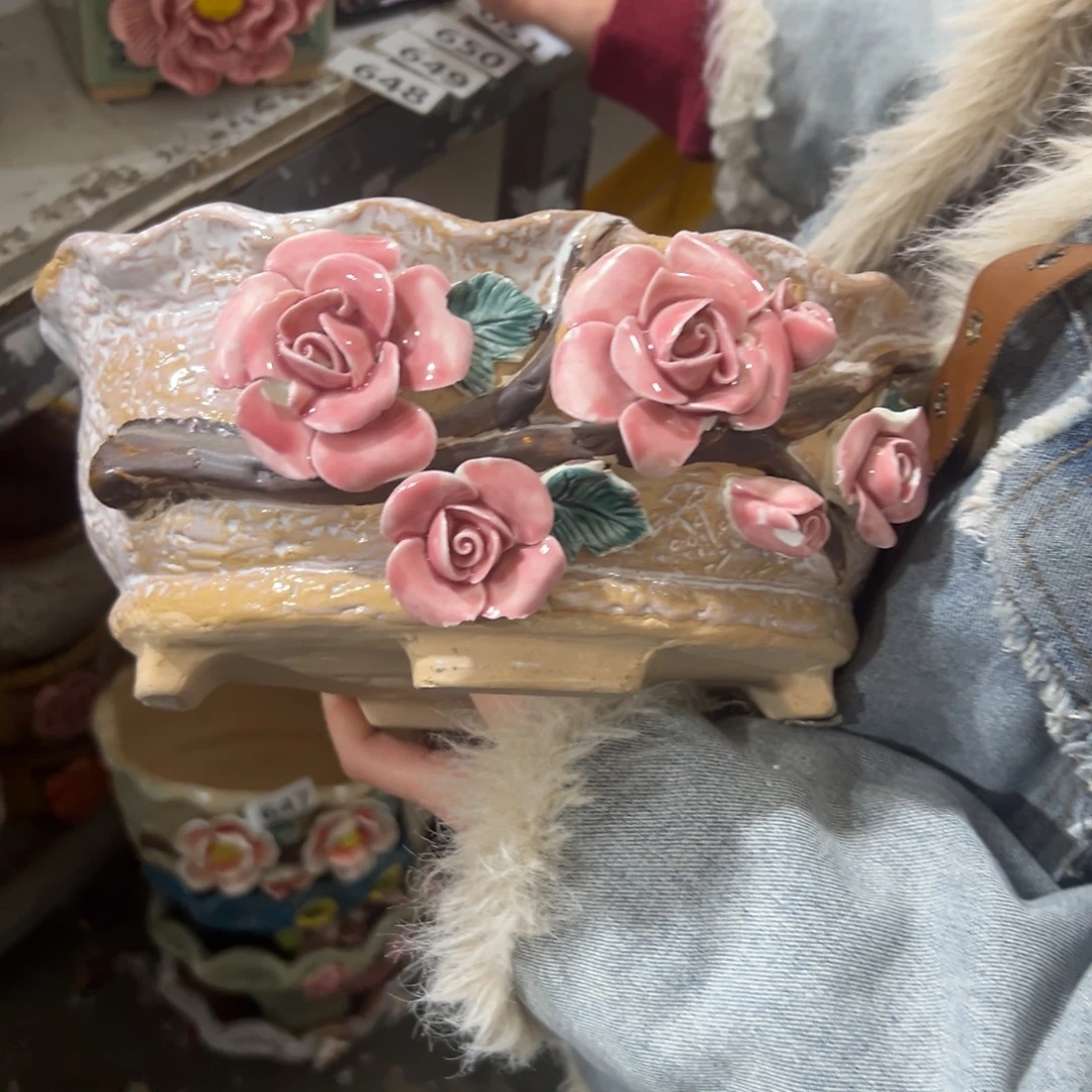 满20米秒退拉黑花盆