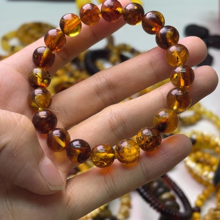 树脂六臻珠宝天然手串