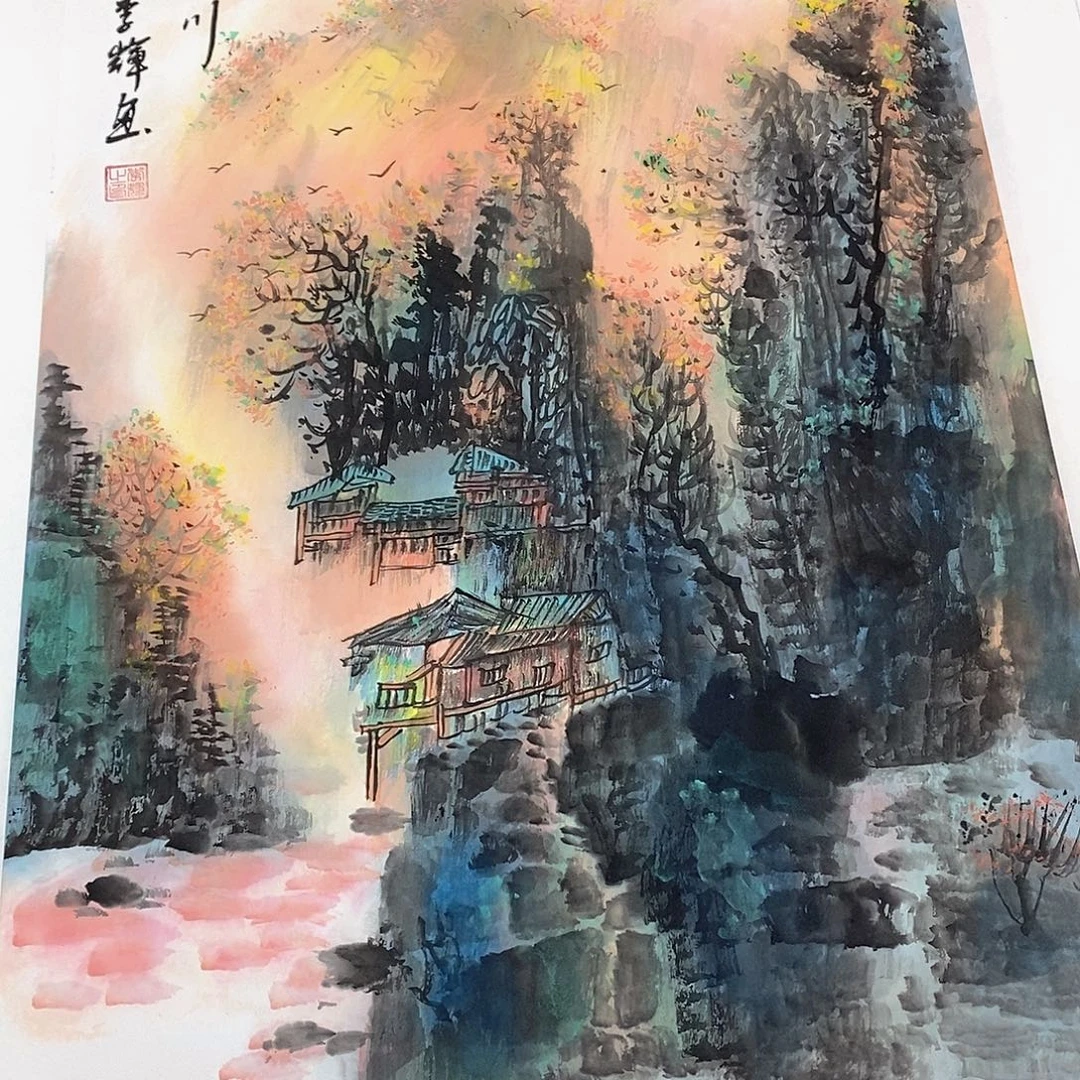 国画国画作品11111