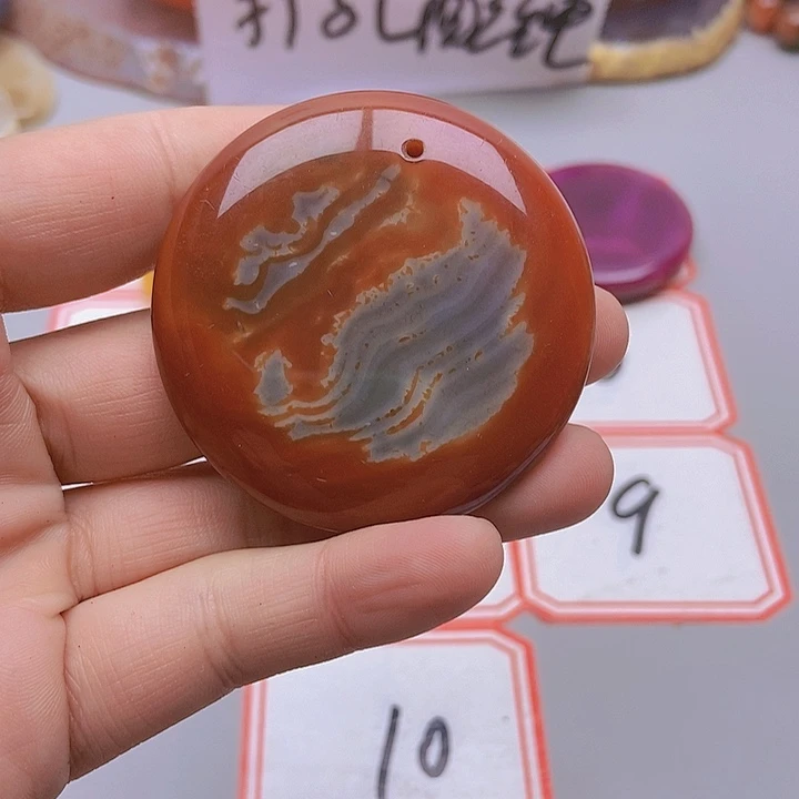 【闪购商品】玛瑙/玉髓珠宝半成品未镶嵌爱**生