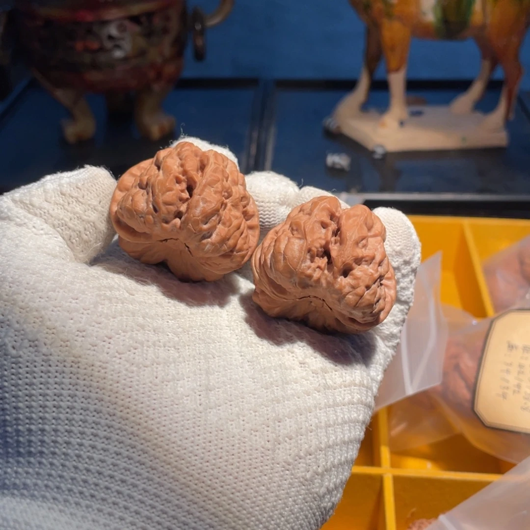 把件文玩核桃44肌肉蛙饼