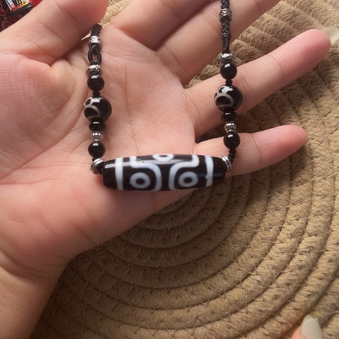 玛瑙/玉髓颈饰合金