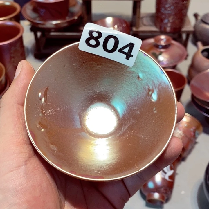 柴烧茶具陶瓷杯子