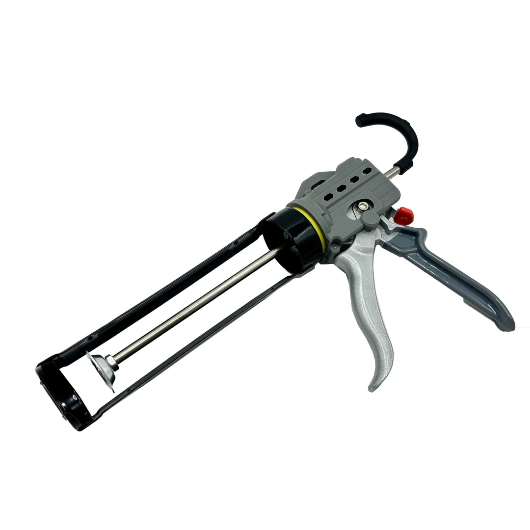 通用型家用型加厚软胶万能型玻璃胶枪省力半筒式自动断胶玻璃胶枪