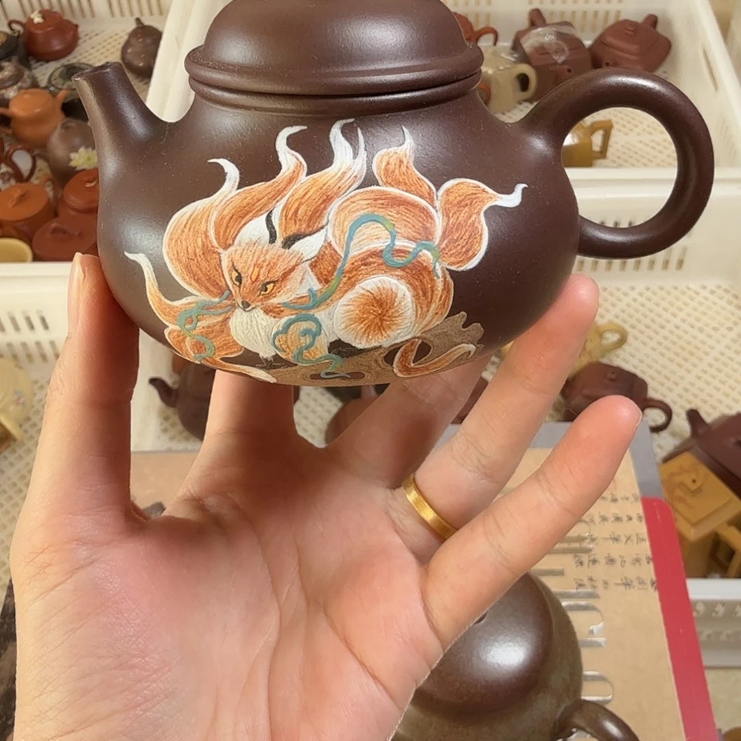茶壶紫砂紫砂壶紫砂壶180毫升