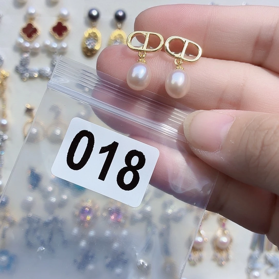 耳饰淡水珍珠合金