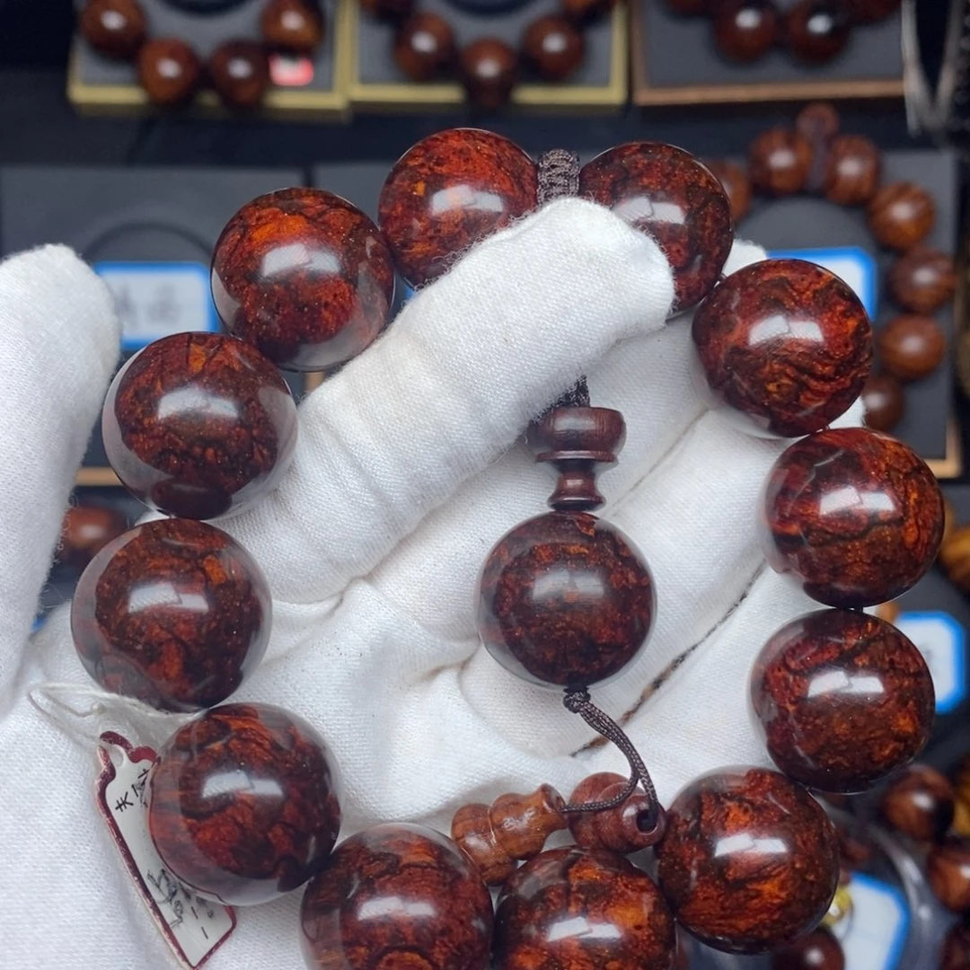 高**鹰黄花梨2.0红油梨火焰山水纹路