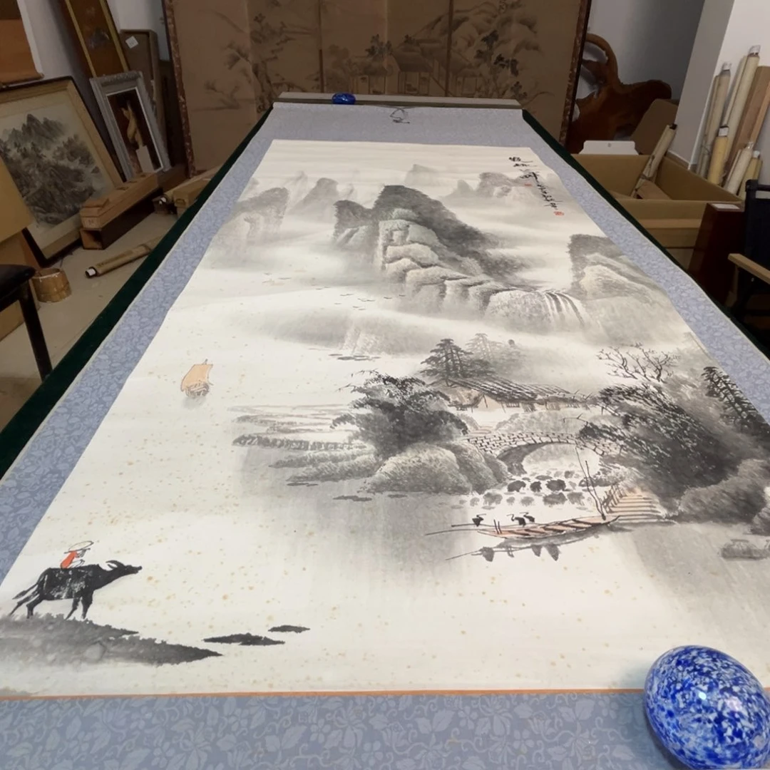 卷轴画橙***?恭喜发财恭喜发财恭喜