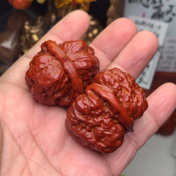 文玩核桃把件蛤蟆40