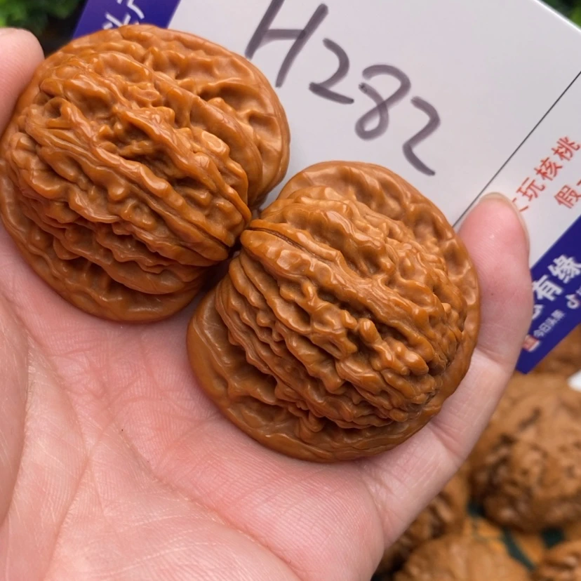 【闪购商品】文玩核桃把件边42四座楼