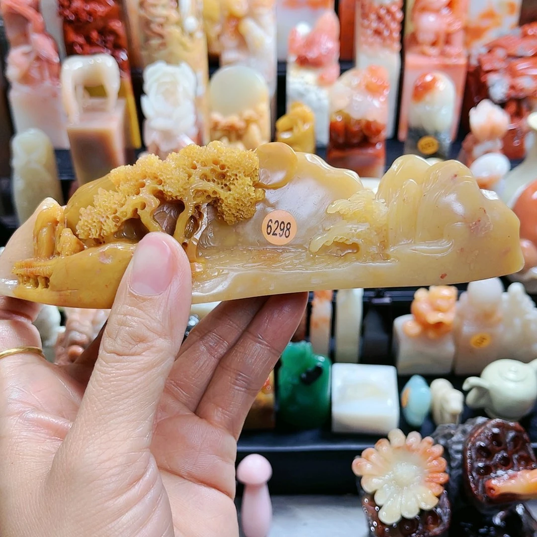 昌化石印石二*6298包邮包刻