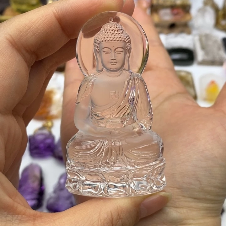 水晶颈饰未镶嵌鸿**定制