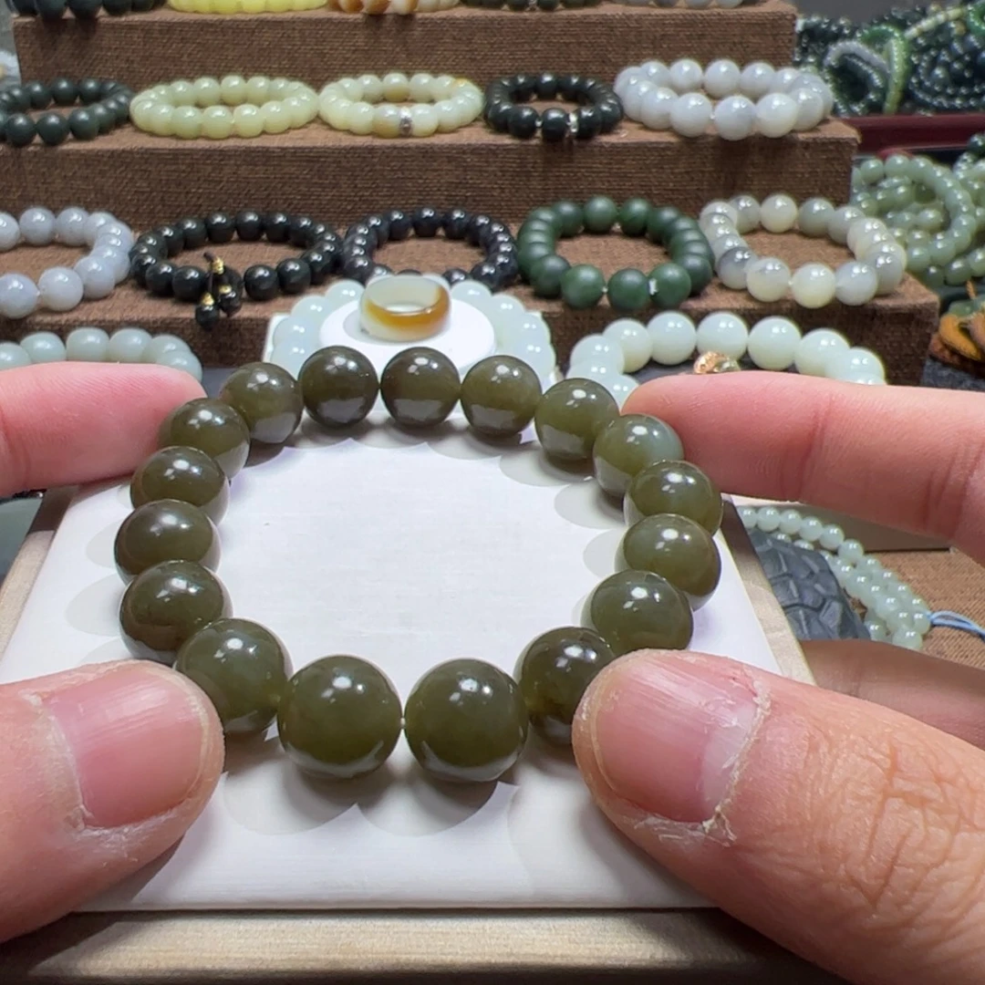 和田玉（糖玉）未镶嵌手链