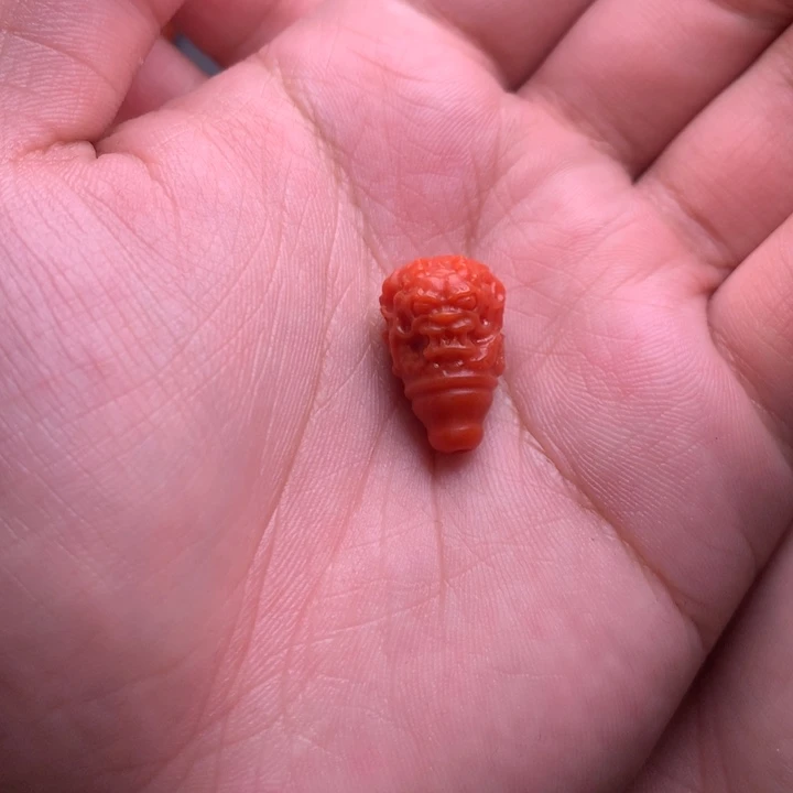 【闪购商品】未镶嵌配饰南红玛瑙卡12mm微瑕