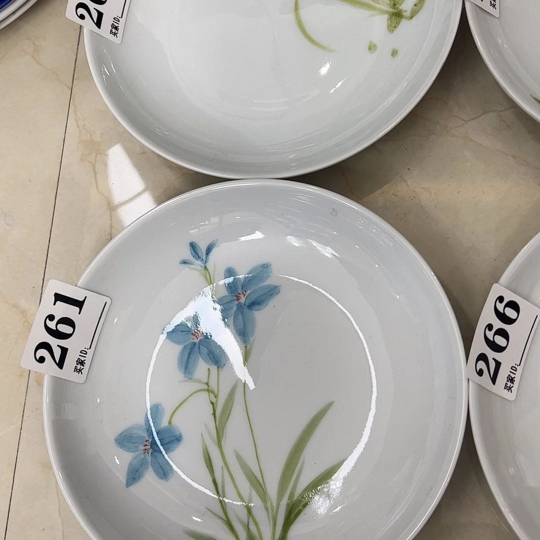 瓷片～***水景德镇陶瓷手工手绘制作