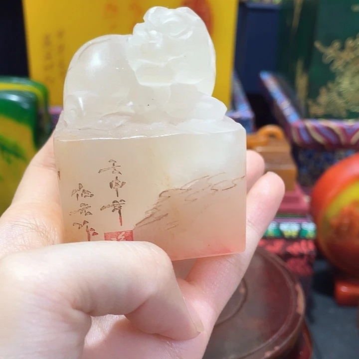 寿山石印石篆刻印章引首章闲章姓名章生日礼物