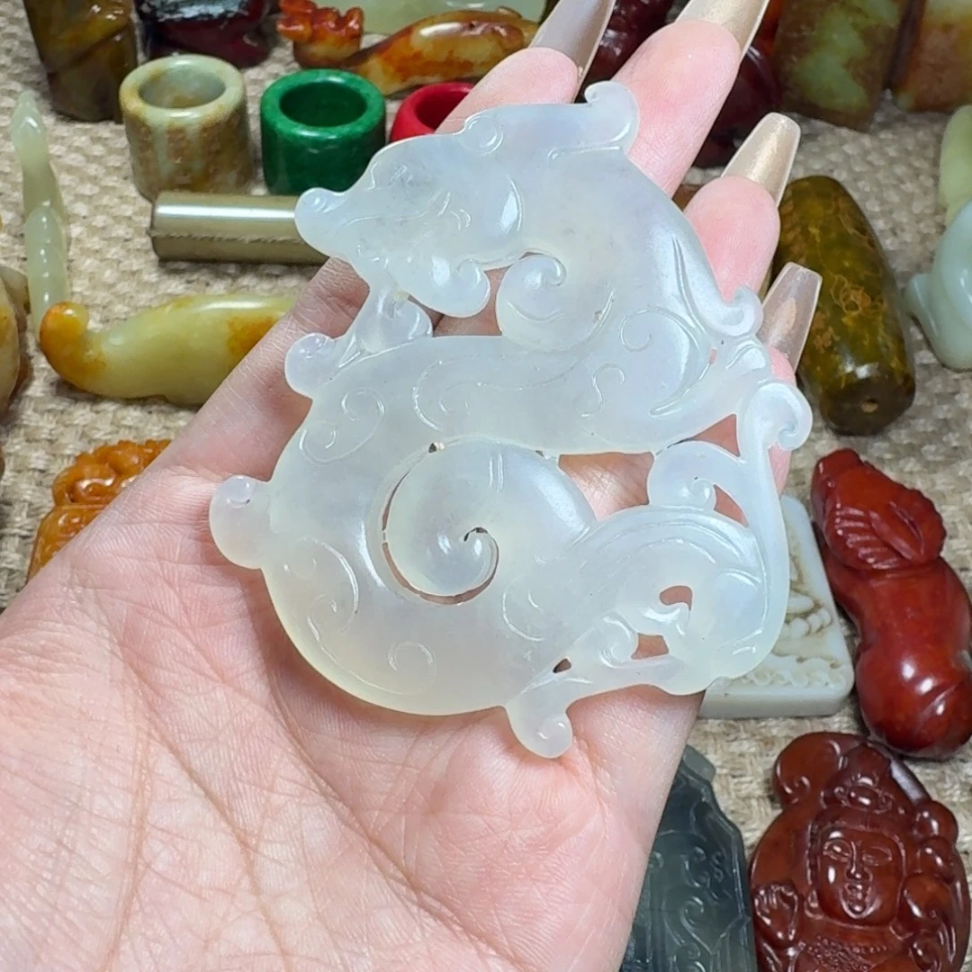 吊坠白玉菩提挂件